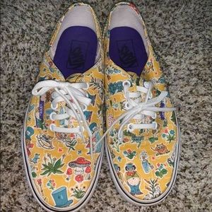 Alice in Wonderland Vans